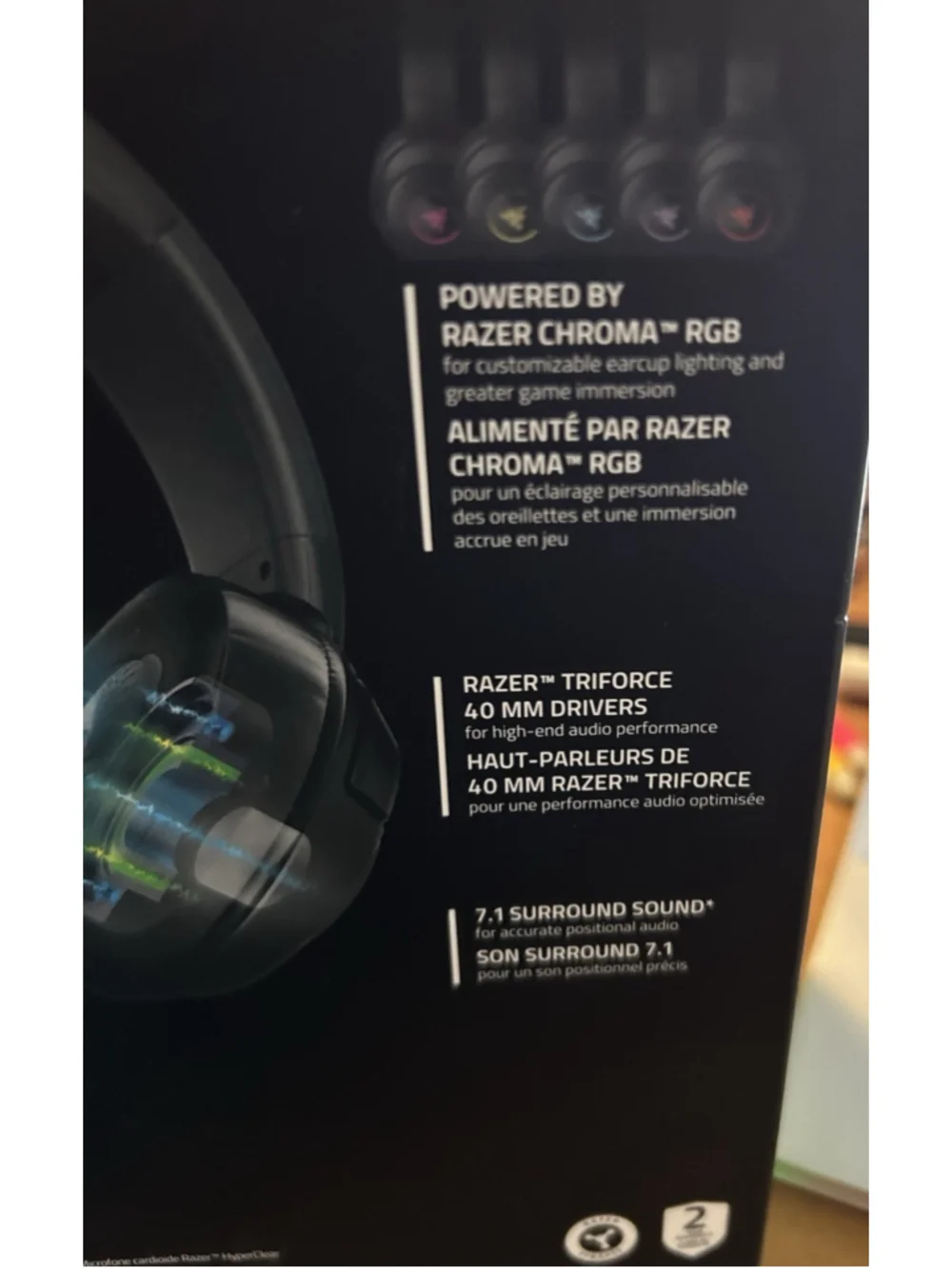 Razer Kraken V3 X Wired USB Gaming Headset for PC, Mac or Playstation Black